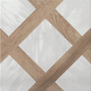 Керамогранит Keradom Marble & Wood Decoro 1 25x25 матовый