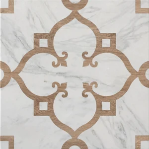 Керамогранит Keradom Marble & Wood Decoro 2 25x25 матовый