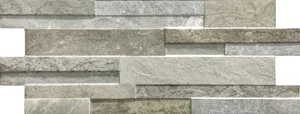 Керамогранит Keradom Quarzo Grey 16x40 рельефный