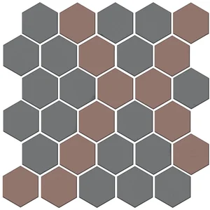 Мозаика Kerama Marazzi Агуста 5 мозаичный микс матовый AD/A672/MM 29,7x29,8 матовая
