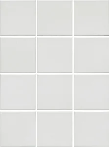 Керамогранит Kerama Marazzi Агуста белый натуральный из 12 частей 1332 9,8x9,8 натуральный