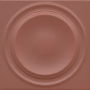 Декоративный элемент Kerama Marazzi Аква Альта 2 красный матовый структура OBE003 20x20 матовый