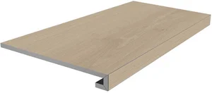 Kerama Marazzi Ступень клееная Альберони бежевый светлый матовый обрезной SG643420R/GCF 33x60 матовая