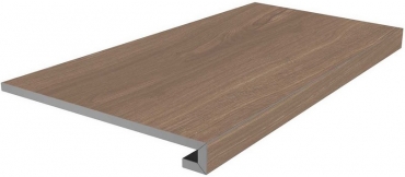 Kerama Marazzi Ступень клееная Альберони коричневый матовый обрезной SG644020R/GCF 33x60 матовая