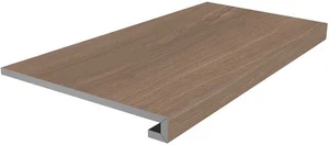 Kerama Marazzi Ступень клееная Альберони коричневый матовый обрезной SG644020R/GCF 33x60 матовая