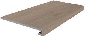 Kerama Marazzi Ступень клееная Альберони коричневый светлый матовый обрезной SG643820R/GCF 33x60 матовая