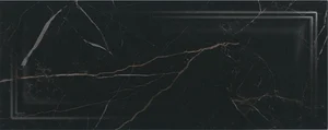 Плитка Kerama Marazzi Алькала Панель Черный 7201 20x50 глянцевая