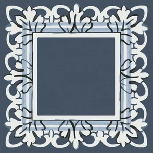 Декоративный элемент Kerama Marazzi Алмаш синий глянцевый HGD/A525/TOB001 9,8x9,8 глянцевый