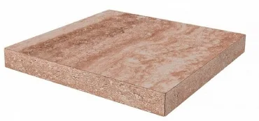 Kerama Marazzi Ступень угловая клееная правая Амбуаз беж DL602200R/GCD 33x33 матовая