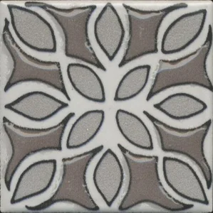 Вставка Kerama Marazzi Анвер 1 серый OS/A175/21052 4,9x4,9 матовая