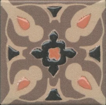 Вставка Kerama Marazzi Анвер 11 коричневый OS/C177/21052 4,9x4,9 матовая