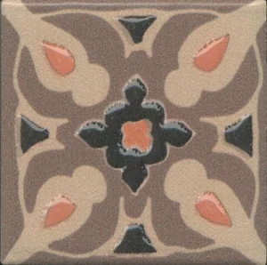 Вставка Kerama Marazzi Анвер 11 коричневый OS/C177/21052 4,9x4,9 матовая
