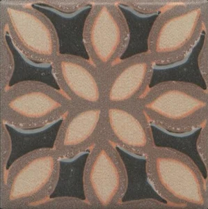 Вставка Kerama Marazzi Анвер 9 коричневый OS/C175/21052 4,9x4,9 матовая