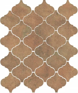 Плитка Kerama Marazzi Арабески Котто Рыжий 65003 26x30 матовая