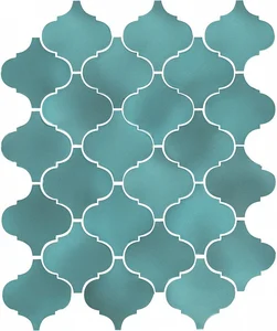 Плитка Kerama Marazzi Арабески Майолика бирюза 65006 26x30 глянцевая
