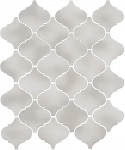 Плитка Kerama Marazzi Арабески Майолика серый светлый 65011 26x30 глянцевая