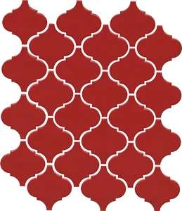 Плитка Kerama Marazzi Авейру мозаичный красный глянцевый 65013 26x30 глянцевая