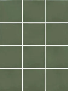 Керамогранит Kerama Marazzi Бахия KM1010G0050N Зелёный глянцевый из 12 частей 9,8x9,8 29,8x39,8