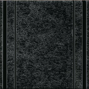 Декоративный элемент Kerama Marazzi Барберино 1 чёрный глянцевый HGD/B565/5292 20x20 глянцевый