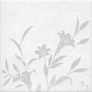 Декоративный элемент Kerama Marazzi Барберино 5 белый глянцевый HGD/A569/5155 20x20 глянцевый