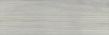 Плитка Kerama Marazzi Белем структура серый светлый глянцевый обрезной 13111R 30x89,5 3D (объемная) глянцевая