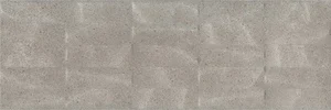 Плитка Kerama Marazzi Безана Серый Структура Обрезной 12152R 25x75 матовая