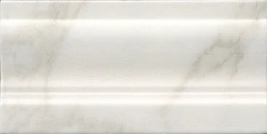 Kerama Marazzi Брера Плинтус Белый FMD019 10x20 матовый