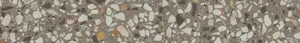 Бордюр Kerama Marazzi Бричиола KM6060G0011RBT6 Серый матовый Обрезной 9,5x60