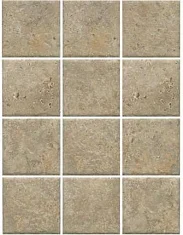Плитка Kerama Marazzi Брюссель из 12 частей бежевый 1324 9,8x9,8 матовая