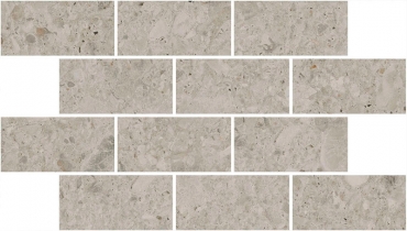 Декоративный элемент Kerama Marazzi Чеппо ди Гре мозаичный бежевый светлый матовый обрезной DD605920/MM 20x34,5 матовый