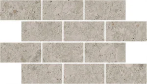 Декоративный элемент Kerama Marazzi Чеппо ди Гре мозаичный бежевый светлый матовый обрезной DD605920/MM 20x34,5 матовый