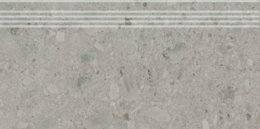 Kerama Marazzi Ступень Чеппо ди Гре серый матовый обрезной DD606020R/GR 30x60 матовая