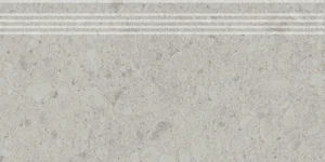 Kerama Marazzi Ступень Чеппо ди Гре серый светлый матовый обрезной DD605820R/GR 30x60 матовая