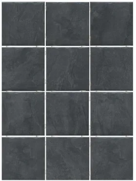 Плитка Kerama Marazzi Дегре чёрный 9,8х9,8 1301H 30x40 матовая