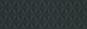 Плитка Kerama Marazzi Диагональ Черный Структура Обрезной 12121r 25x75 матовая