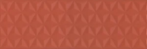 Плитка Kerama Marazzi Диагональ Красный Структура Обрезной 12120r 25x75 матовая