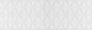 Плитка Kerama Marazzi Диагональ 12119R Белый Структура Обрезной 25x75 матовая