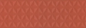 Плитка Kerama Marazzi Диагональ 12120R Красный Структура Обрезной 25x75 матовая