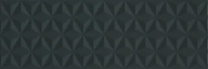 Плитка Kerama Marazzi Диагональ 12121R Черный Структура Обрезной 25x75 матовая