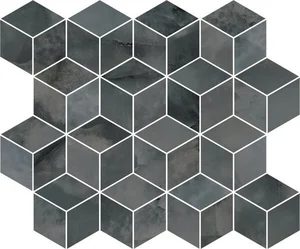 Мозаика Kerama Marazzi Джардини Серый Темный T017/14024 37,5x45 глянцевая