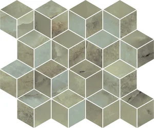 Мозаика Kerama Marazzi Джардини Зеленый T017/14025 37,5x45 глянцевая