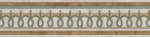 Бордюр Kerama Marazzi Эвора глянцевый обрезной HGD/A528/13000RL 7,2x30 глянцевый