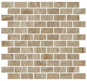 Мозаика Kerama Marazzi Эвора мозаичный бежевый глянцевый MM13121T 30x32 глянцевая
