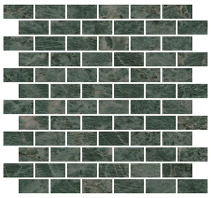 Мозаика Kerama Marazzi Эвора мозаичный зеленый глянцевый MM13123T 30x32 глянцевая