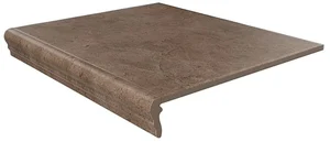 Kerama Marazzi Ступень фронтальная Фаральони коричневый SG158200R/GR 40,2x34 матовая