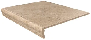 Kerama Marazzi Ступень фронтальная Фаральони песочный SG158300R/GR 40,2x34 матовая