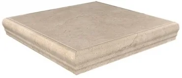 Kerama Marazzi Ступень угловая Фаральони беж SG158100R/GR/AN 34x34 матовая