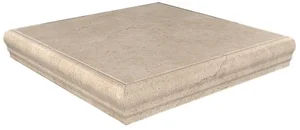 Kerama Marazzi Ступень угловая Фаральони беж SG158100R/GR/AN 34x34 матовая