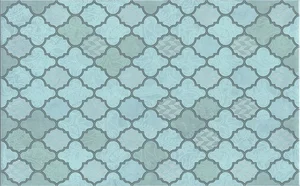 Декоративный элемент Kerama Marazzi Фоскари Бирюзовый OP/A22/6328 25x40 глянцевый
