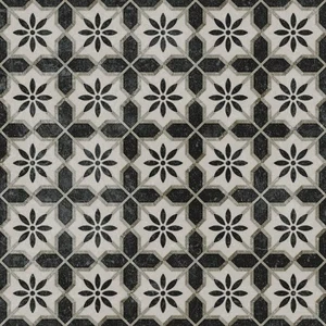 Декоративный элемент Kerama Marazzi Фреджио 1 черно-белый VT/A294/SG1544N 20x20 матовый